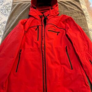 NWT Men’s Pin Fin Windbreaker Hooded Jacket